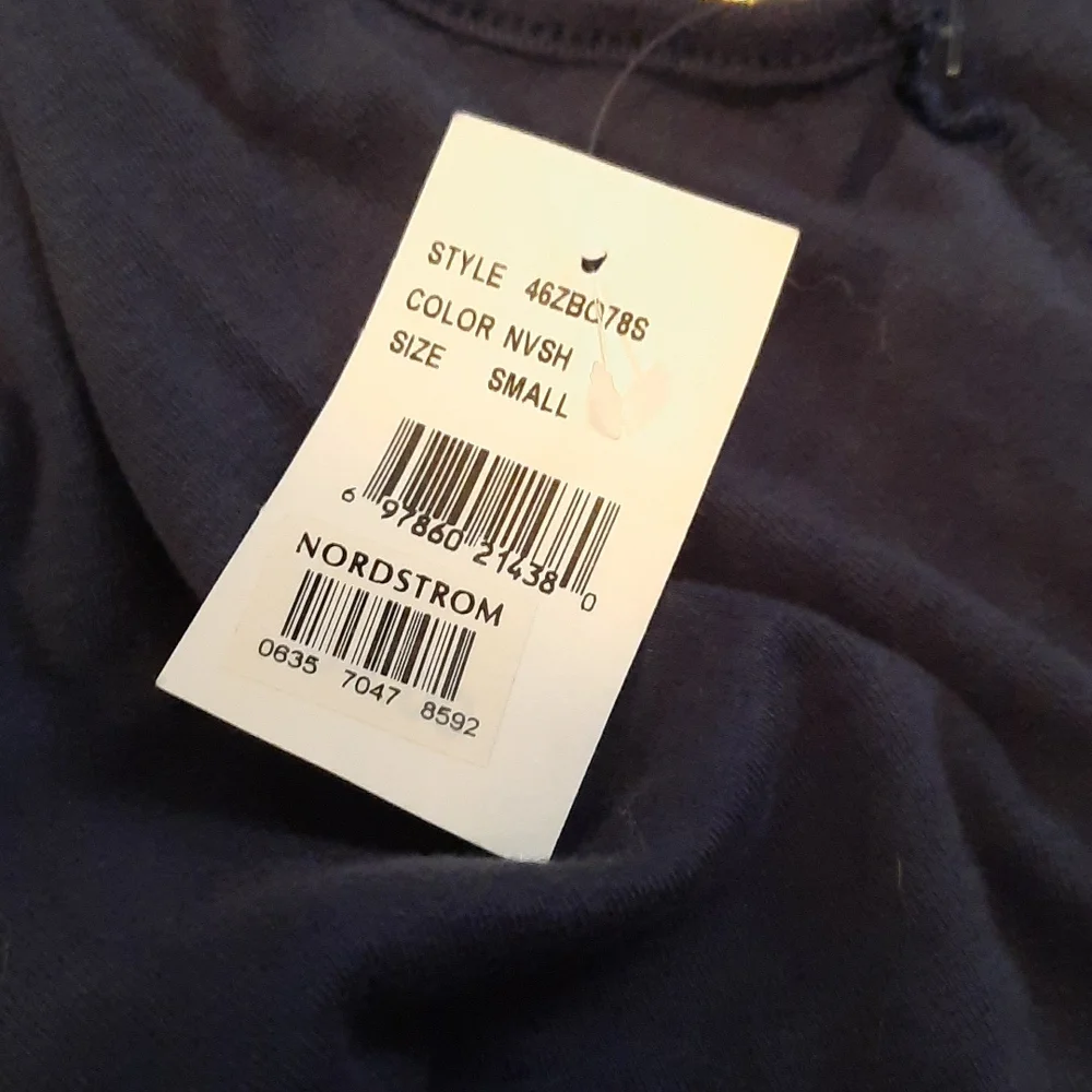 NWT Nordstorm fitted t-shirt flutter sleeve - Picture 7 of 7